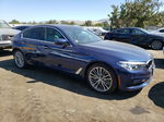 2018 Bmw 530 I Синий vin: WBAJA5C59JWA37438