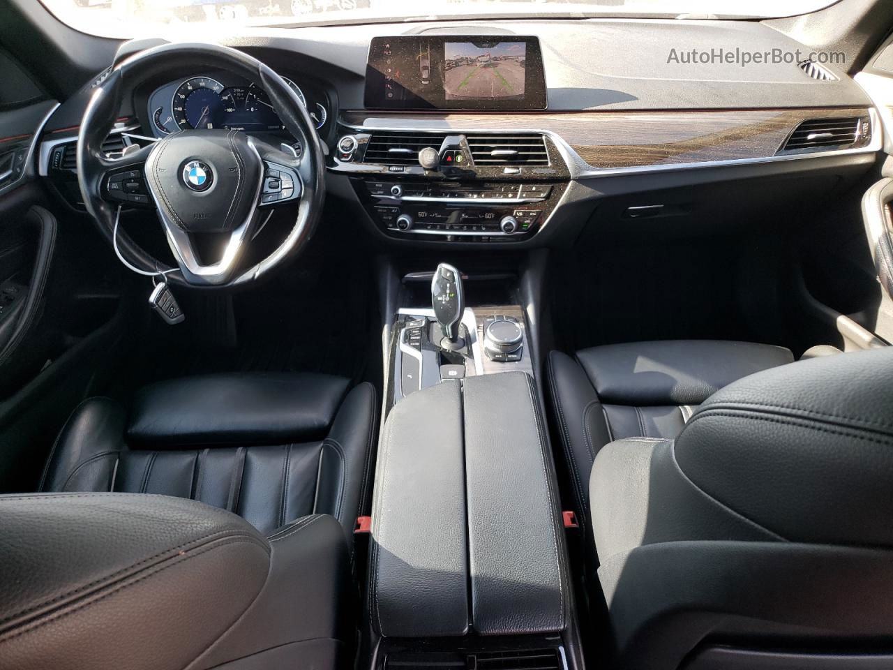 2019 Bmw 530 I Черный vin: WBAJA5C59KWW02317