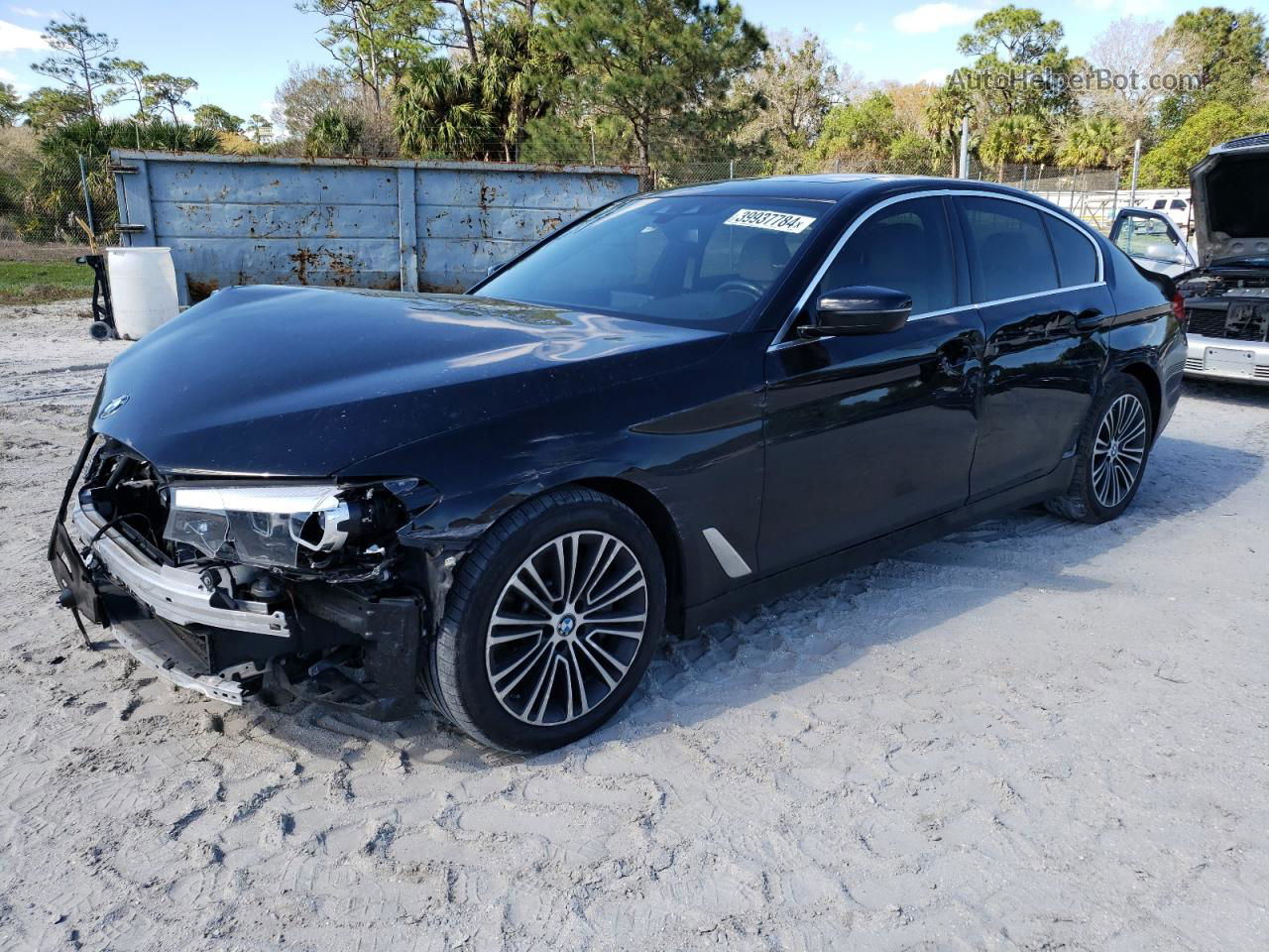 2019 Bmw 530 I Black vin: WBAJA5C59KWW04410