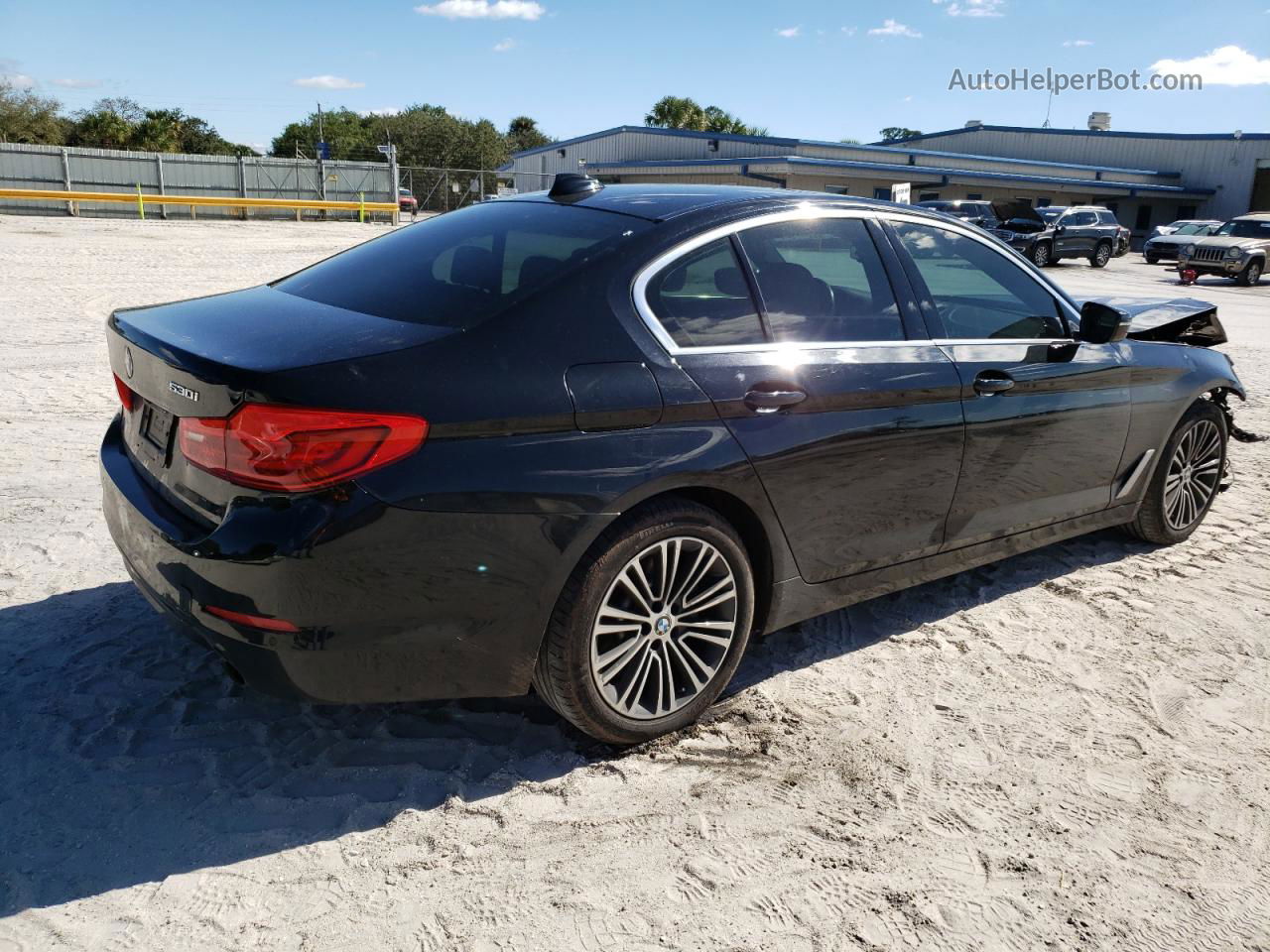 2019 Bmw 530 I Black vin: WBAJA5C59KWW04410