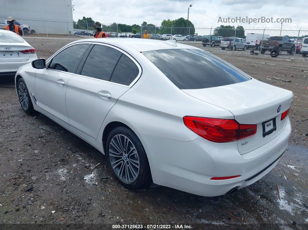 2019 Bmw 5 Series 530i Белый vin: WBAJA5C59KWW06626