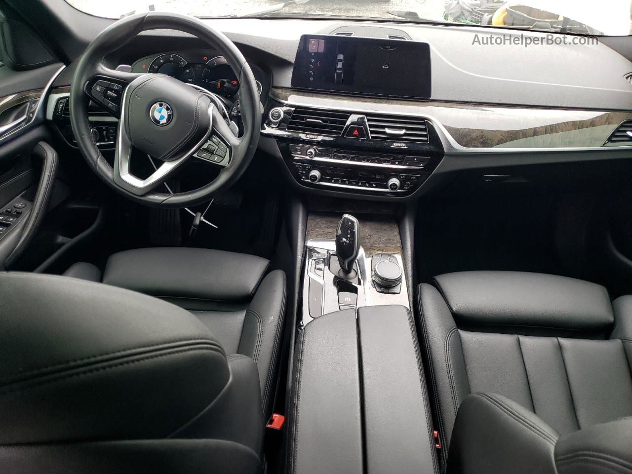 2018 Bmw 530 I White vin: WBAJA5C5XJG898070