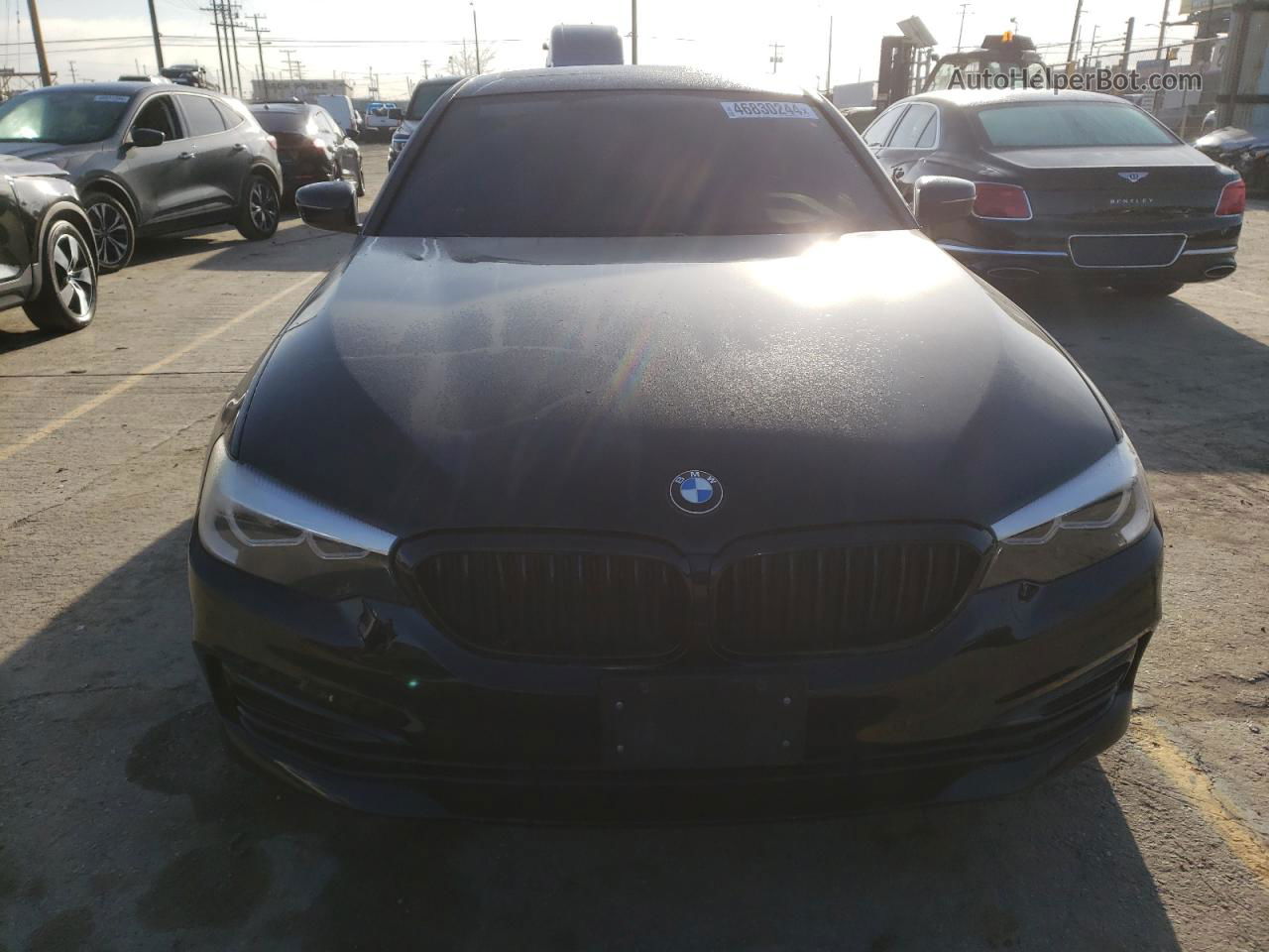 2018 Bmw 530 I Black vin: WBAJA5C5XJG898098