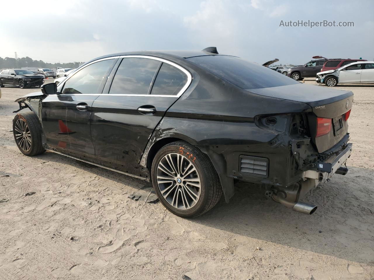 2018 Bmw 530 I Black vin: WBAJA5C5XJWA39053