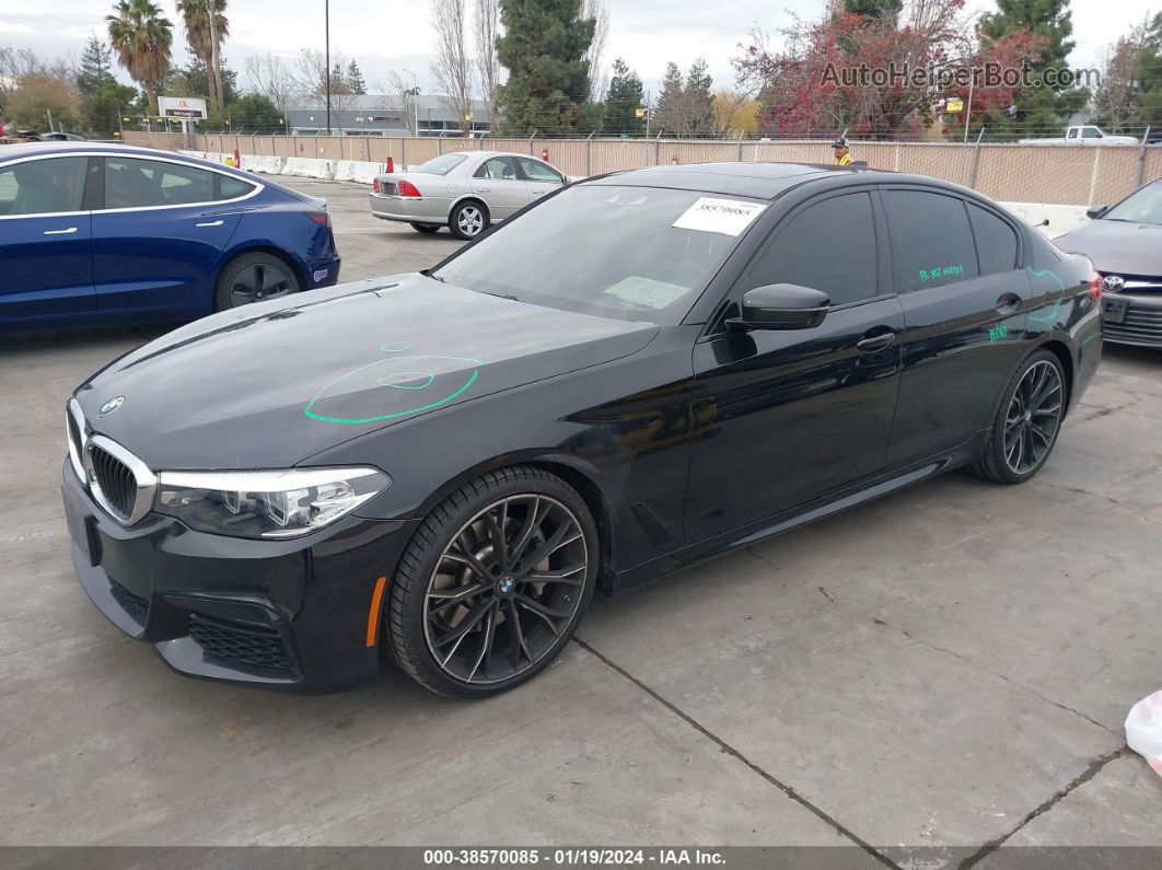 2019 Bmw 530i   Black vin: WBAJA5C5XKBX86691