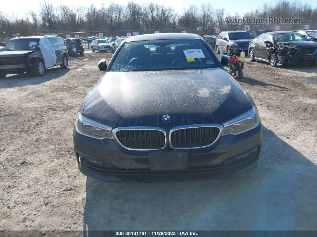 2017 Bmw 530i Xdrive Black vin: WBAJA7C31HG903483