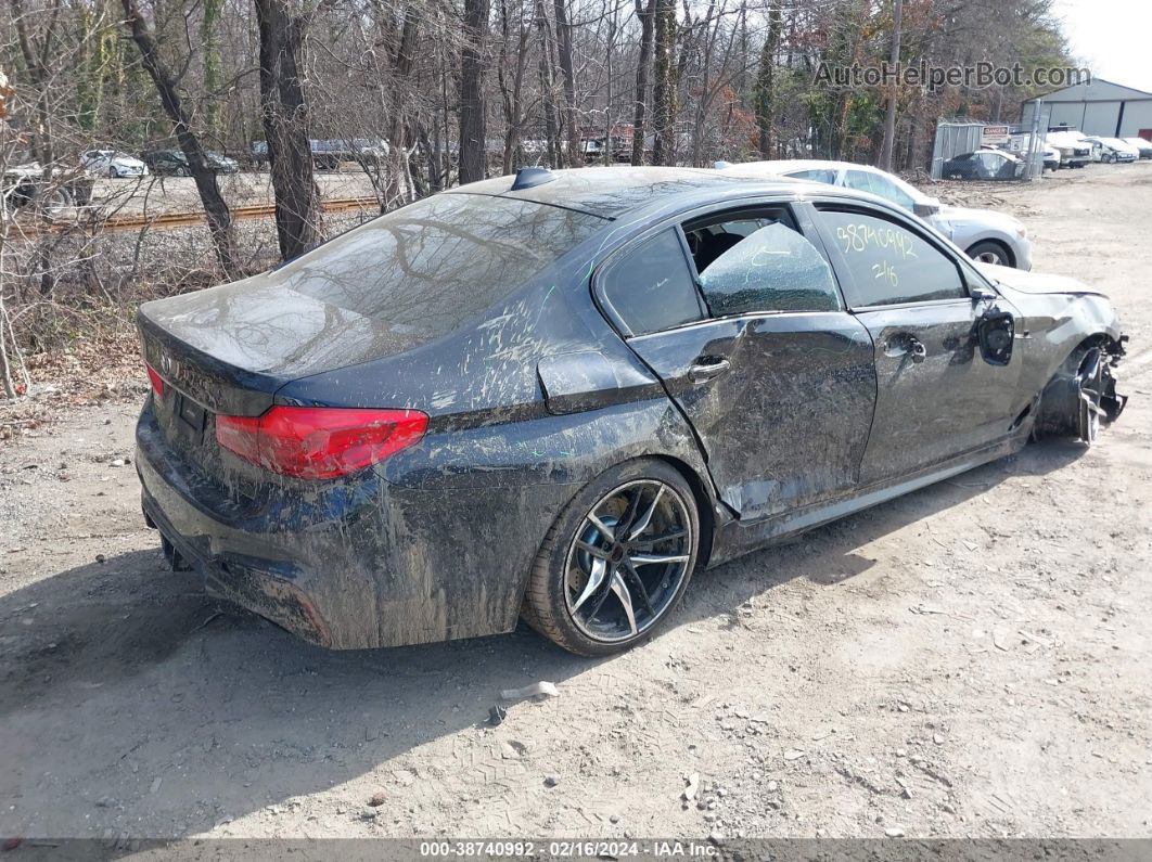 2017 Bmw 530i Xdrive Black vin: WBAJA7C32HG907154