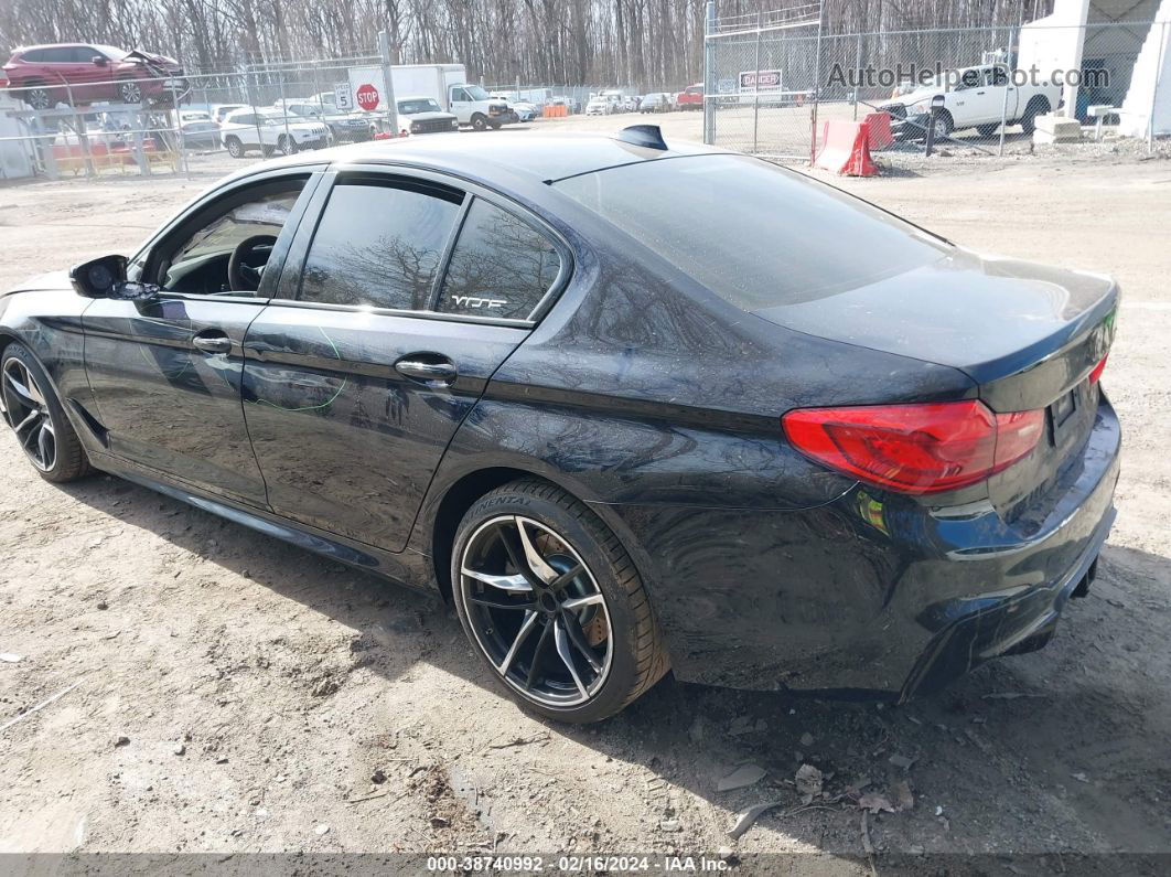 2017 Bmw 530i Xdrive Black vin: WBAJA7C32HG907154