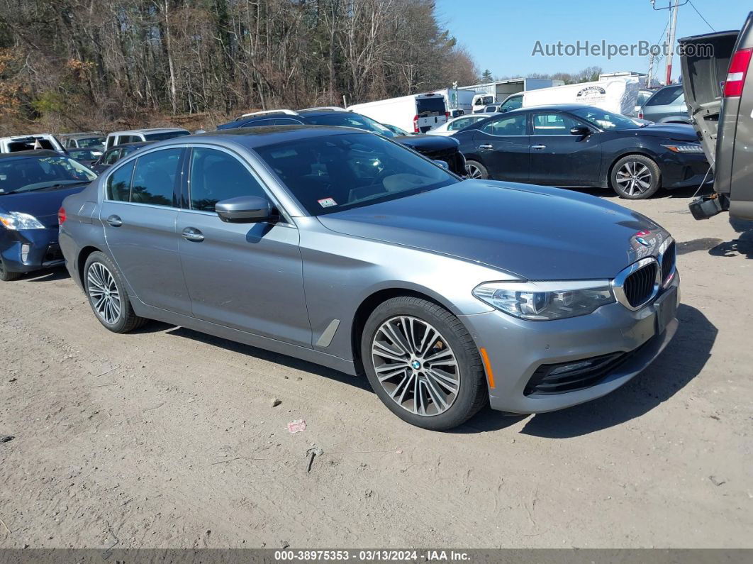 2017 Bmw 530i Xdrive Blue vin: WBAJA7C34HWA70254