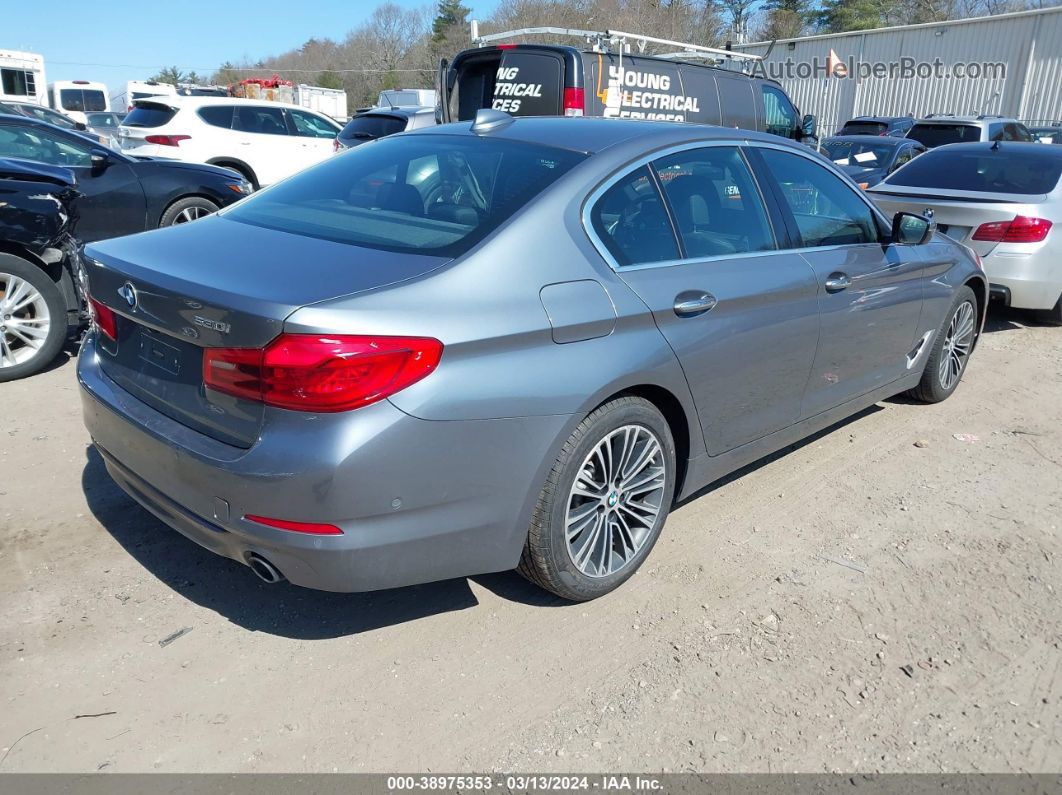 2017 Bmw 530i Xdrive Blue vin: WBAJA7C34HWA70254