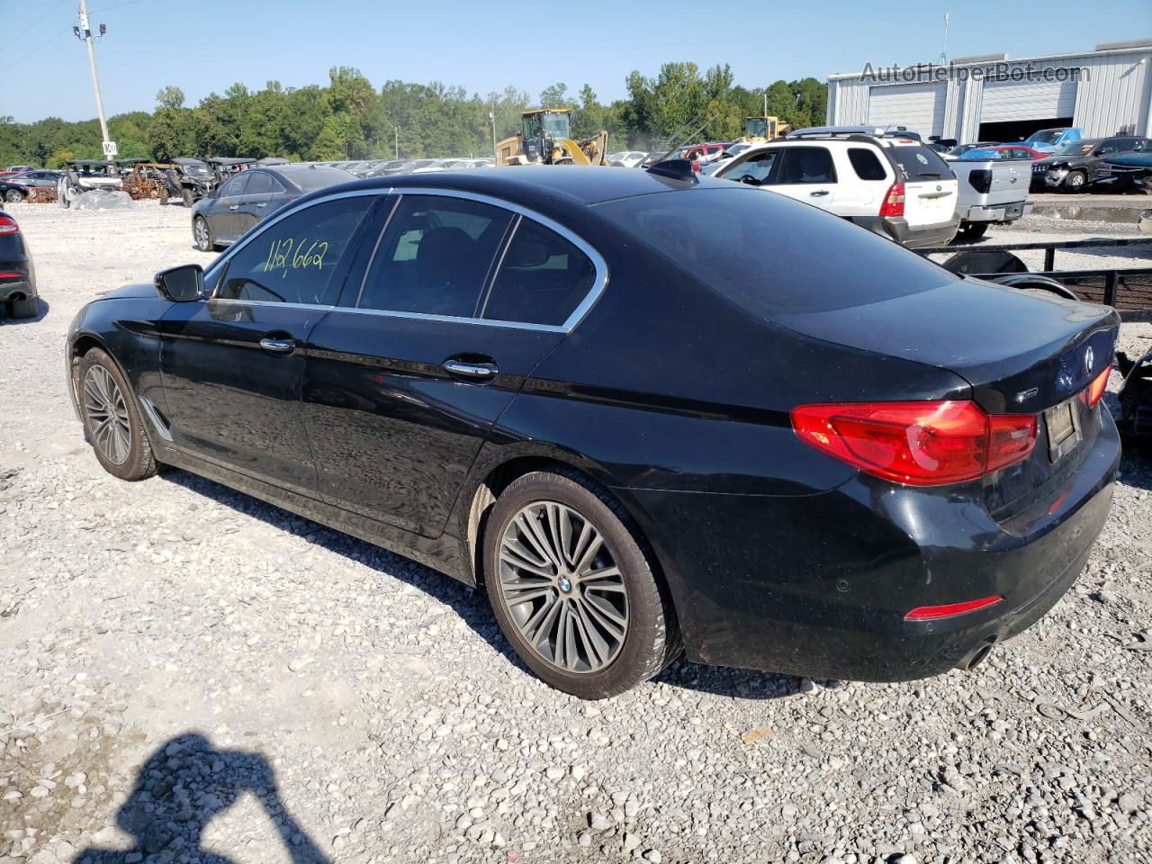 2017 Bmw 530 Xi Black vin: WBAJA7C35HG906046