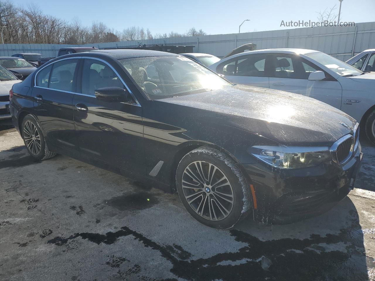 2017 Bmw 530 Xi Black vin: WBAJA7C3XHG904101