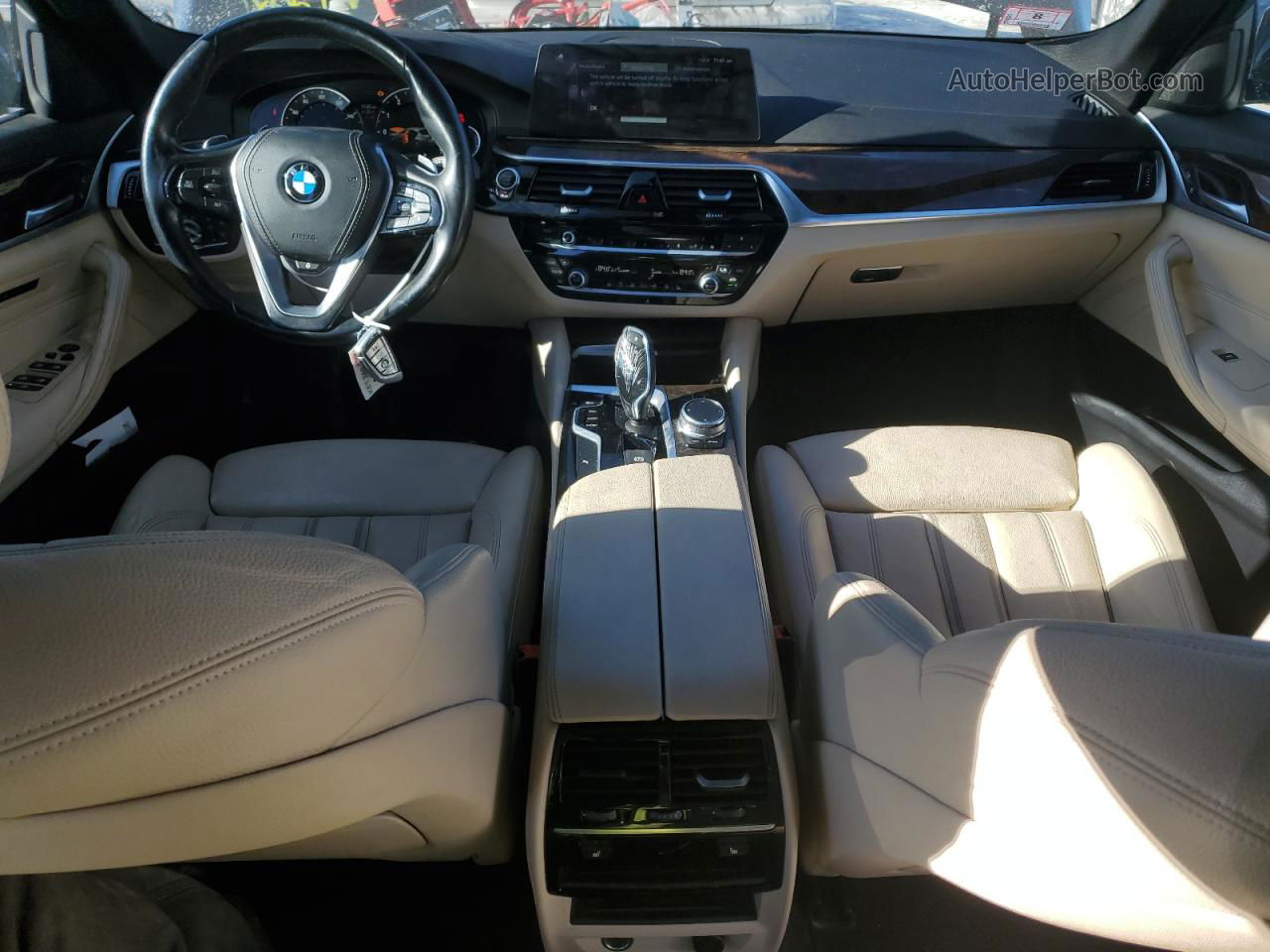 2017 Bmw 530 Xi Black vin: WBAJA7C3XHG904101