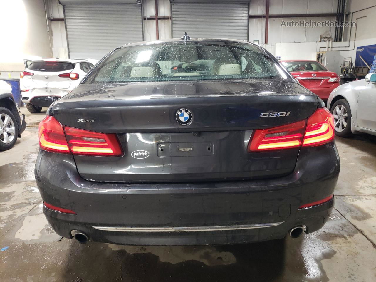 2018 Bmw 530 Xi Charcoal vin: WBAJA7C50JG908620