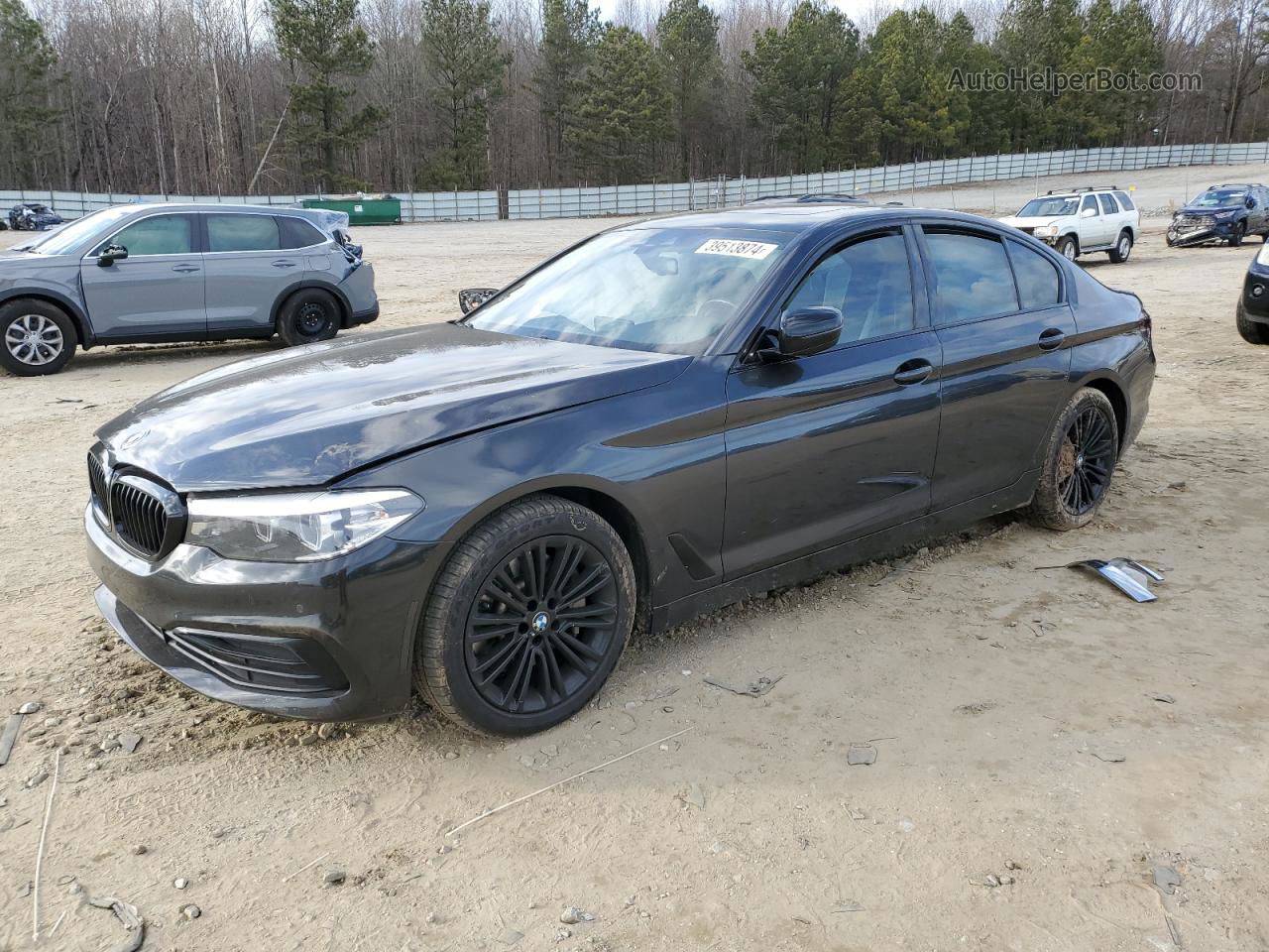 2019 Bmw 530 Xi Black vin: WBAJA7C50KWW19468