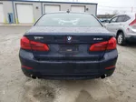 2018 Bmw 530 Xi Blue vin: WBAJA7C51JWA72793