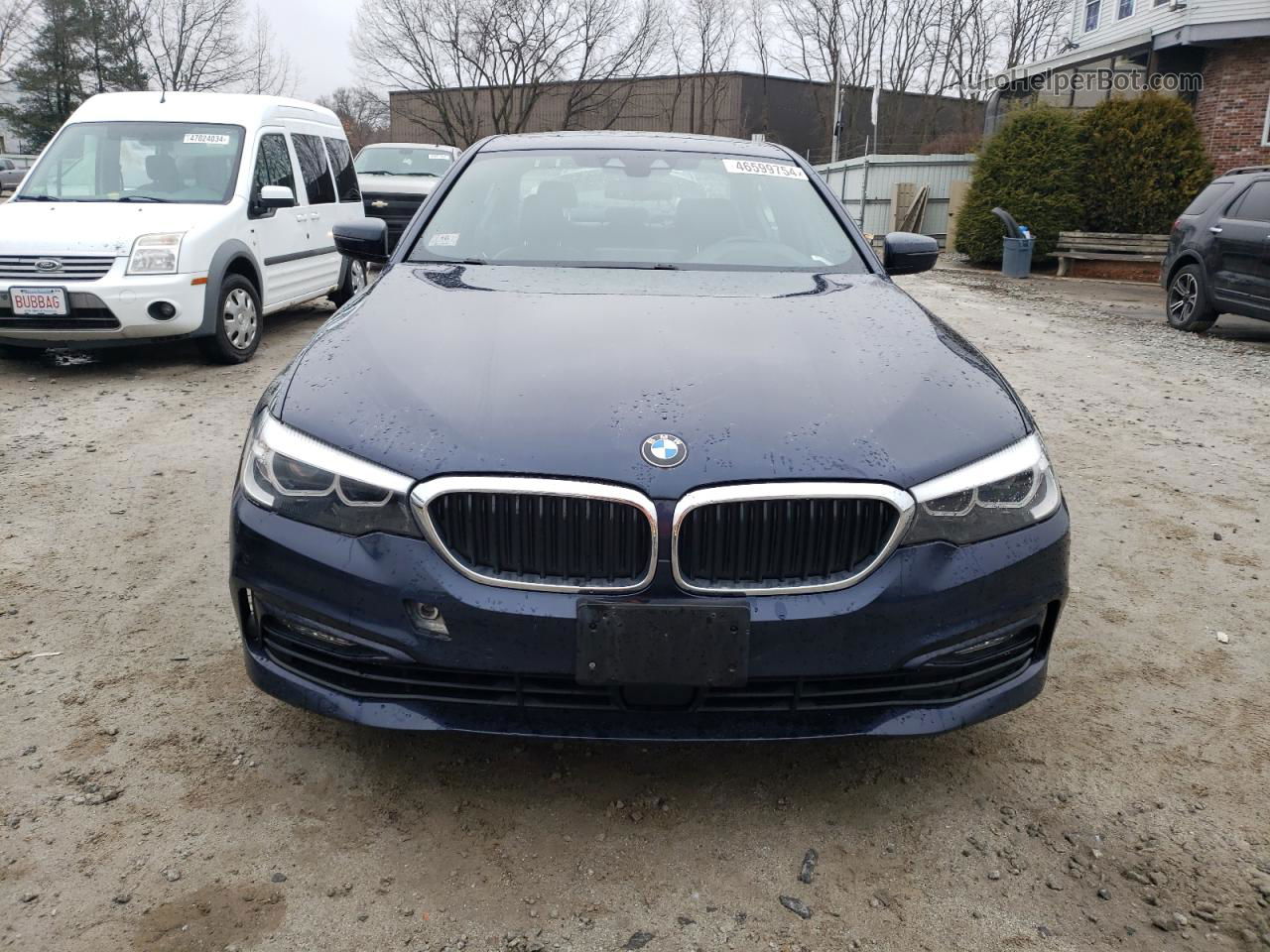 2018 Bmw 530 Xi Blue vin: WBAJA7C51JWA72793