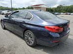 2019 Bmw 530 Xi Blue vin: WBAJA7C51KWW25425