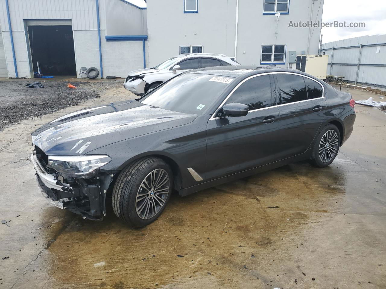 2019 Bmw 530 Xi Серый vin: WBAJA7C52KG911102