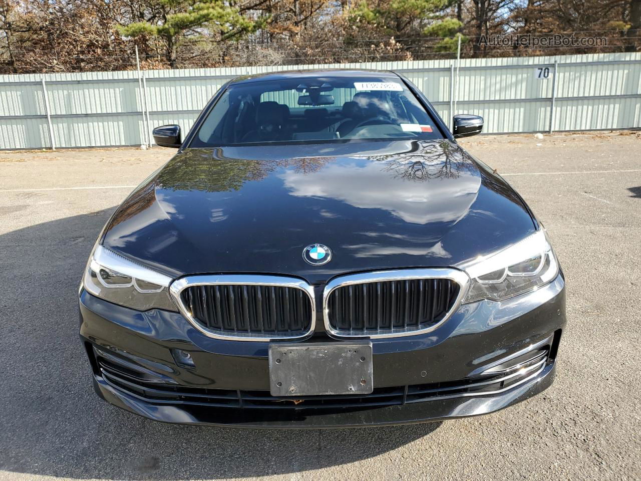 2019 Bmw 530 Xi Black vin: WBAJA7C52KWW08777