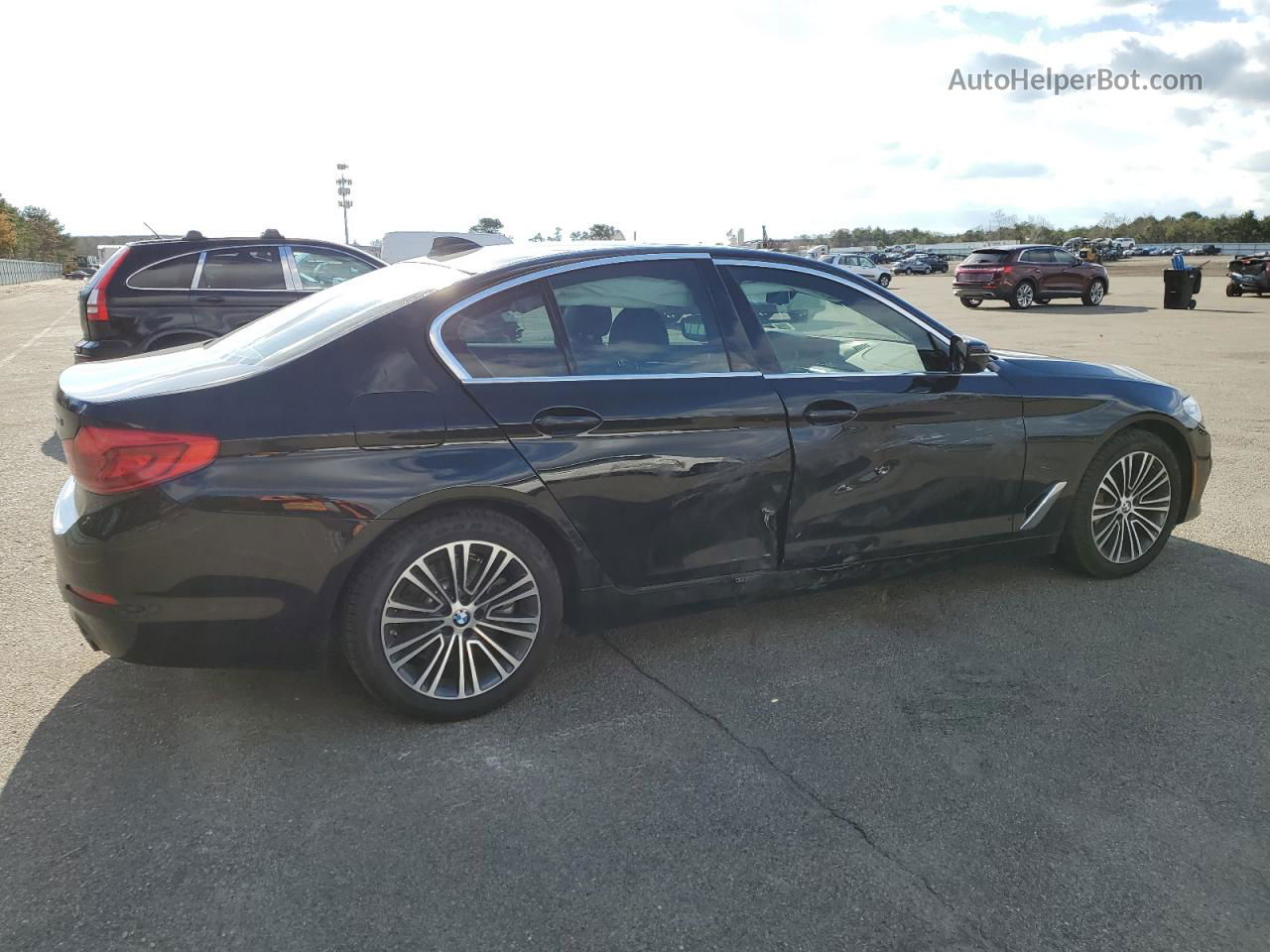 2019 Bmw 530 Xi Black vin: WBAJA7C52KWW08777