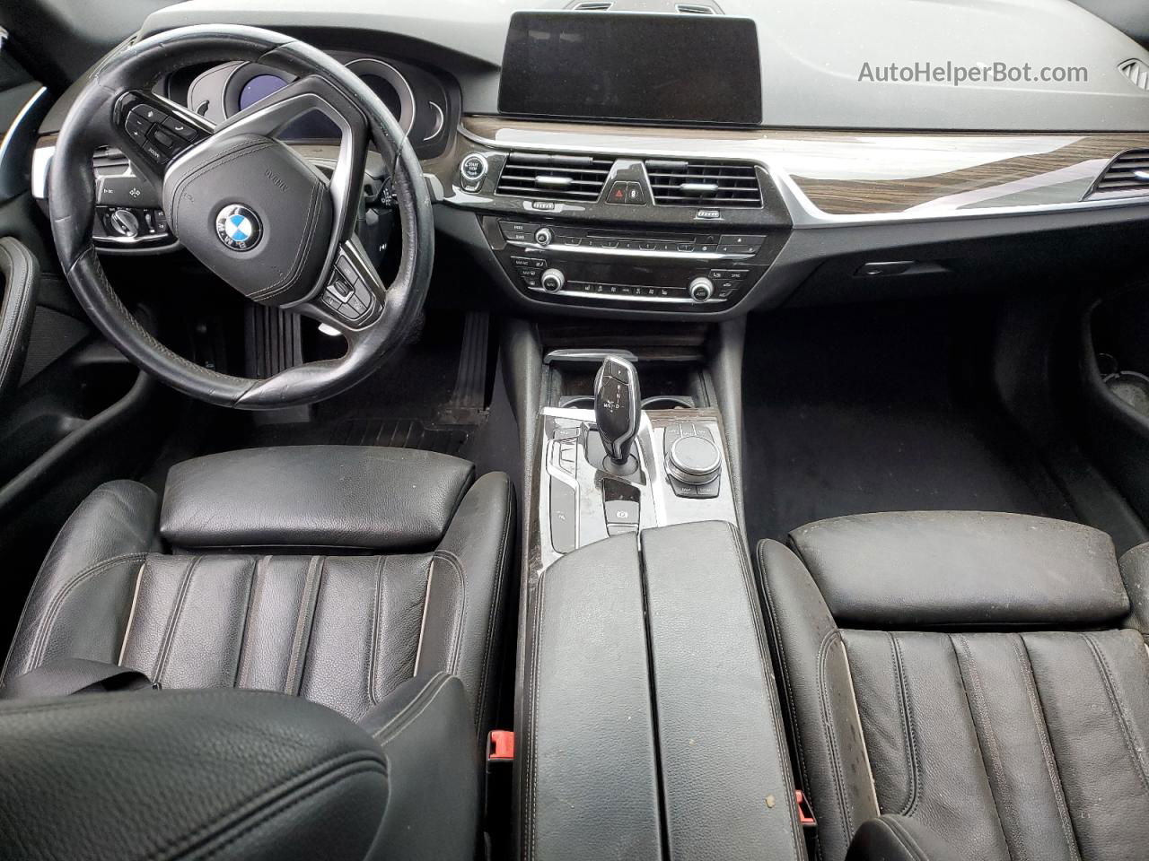 2019 Bmw 530 Xi Black vin: WBAJA7C52KWW17009