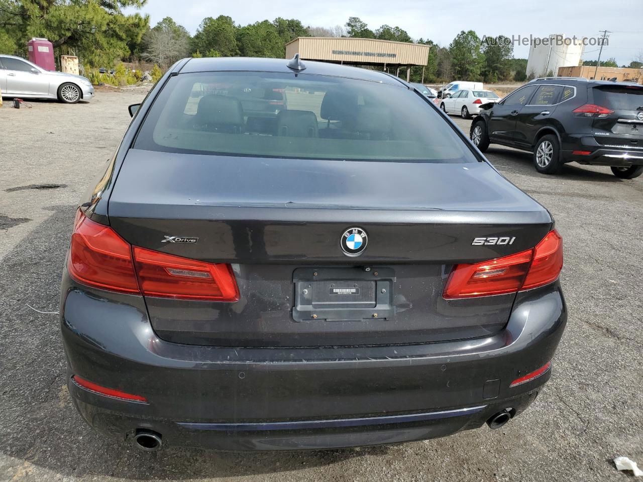 2019 Bmw 530 Xi Black vin: WBAJA7C52KWW17320