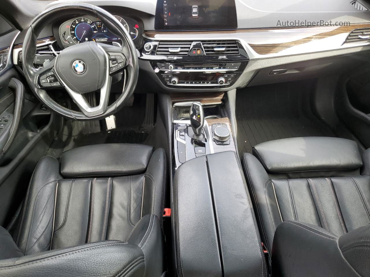 2019 Bmw 530 Xi Black vin: WBAJA7C52KWW17320