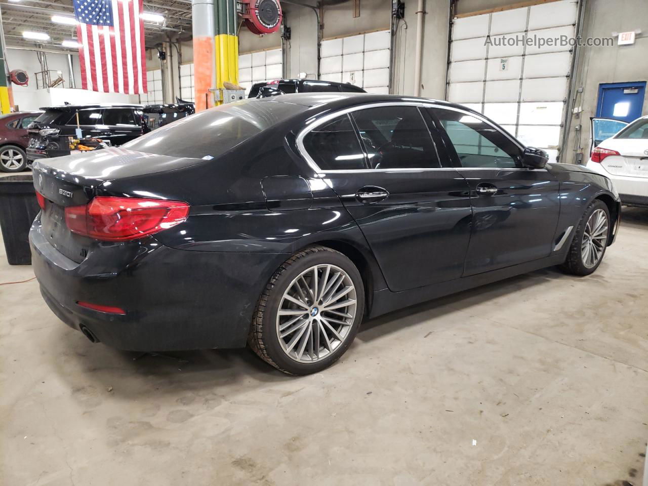 2018 Bmw 530 Xi Black vin: WBAJA7C53JWA72097