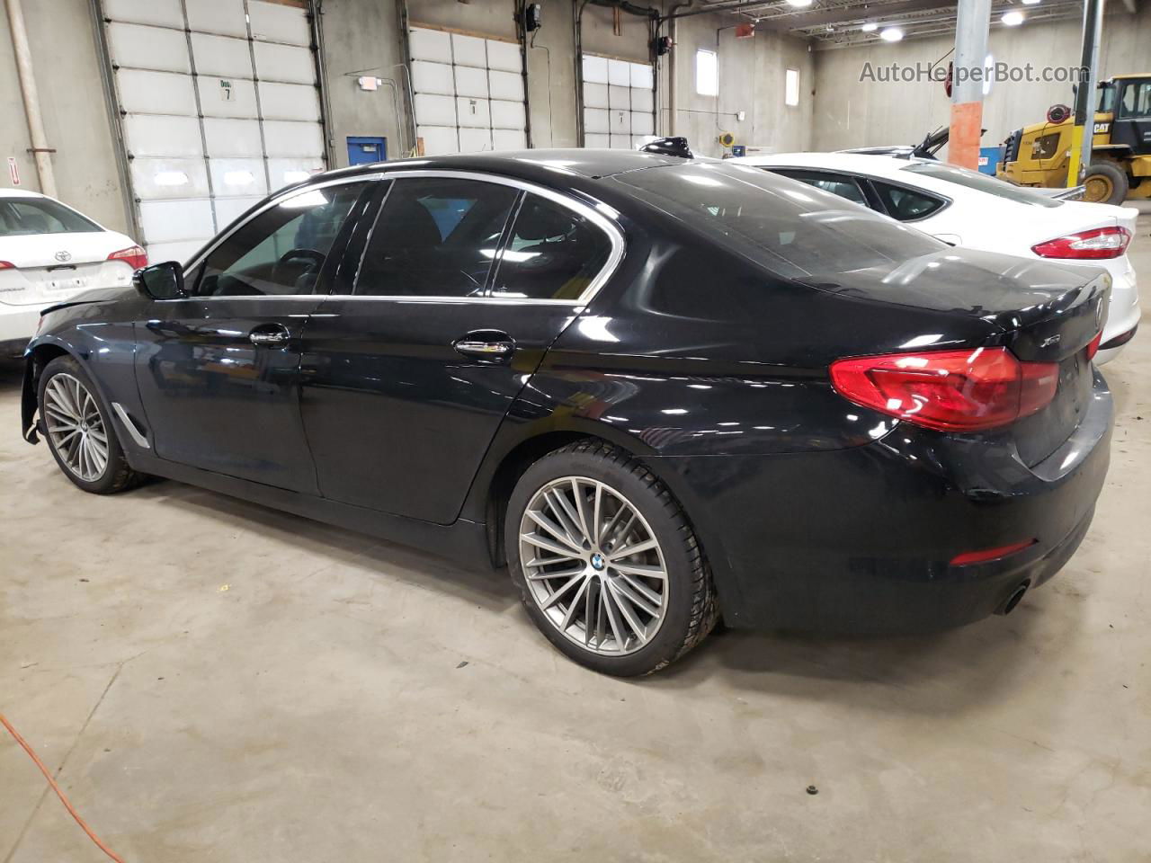 2018 Bmw 530 Xi Black vin: WBAJA7C53JWA72097