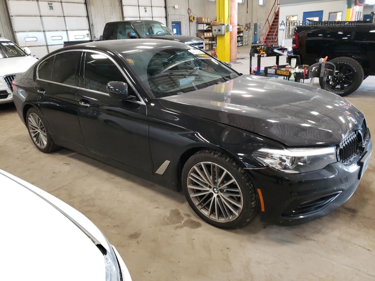 2018 Bmw 530 Xi Black vin: WBAJA7C53JWA72097