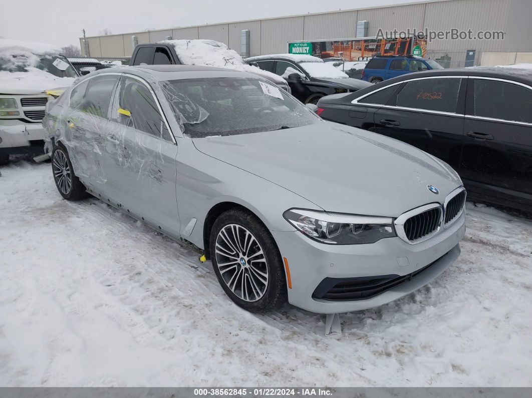 2019 Bmw 530i Xdrive Gray vin: WBAJA7C53KWW46017