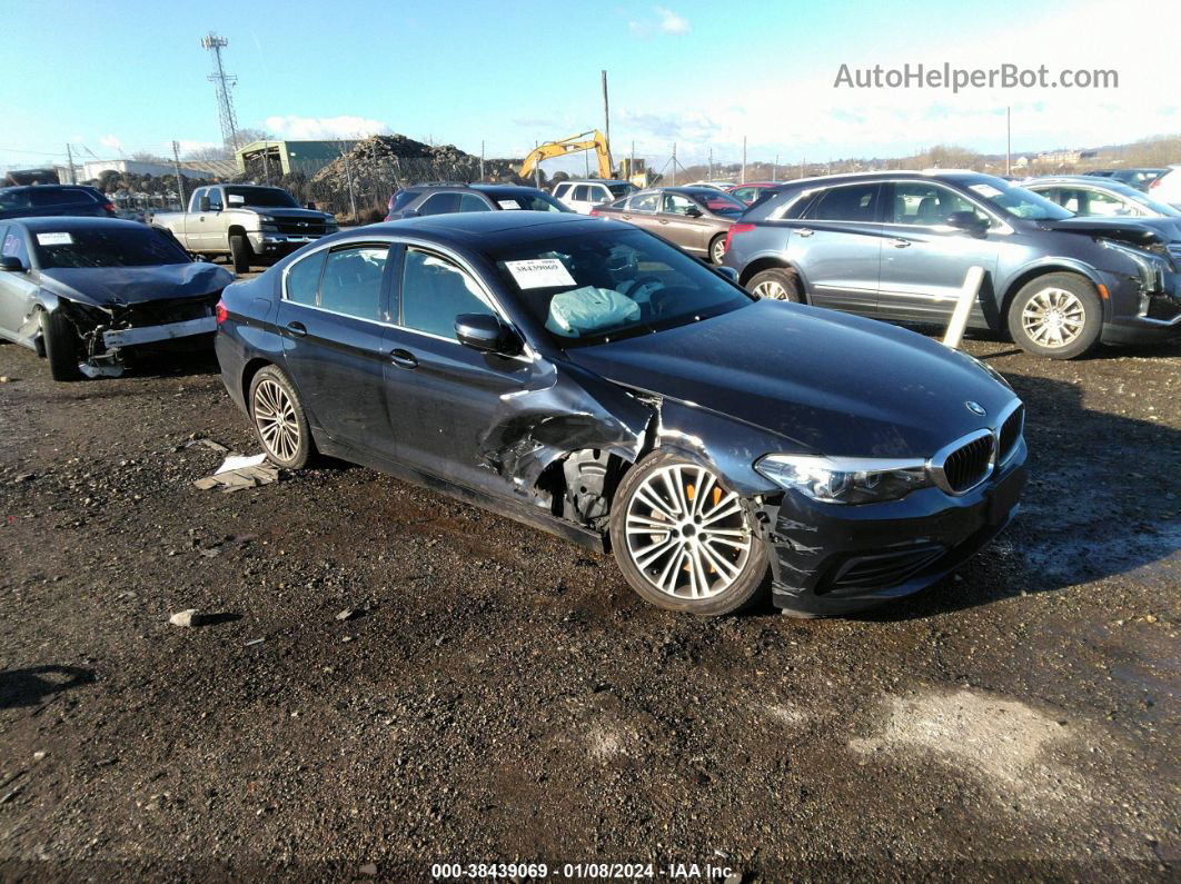 2019 Bmw 530i Xdrive Blue vin: WBAJA7C53KWW48799