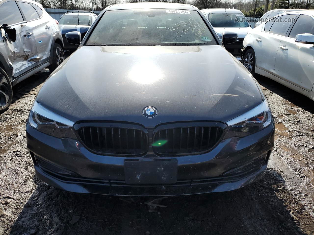 2018 Bmw 530 Xi Black vin: WBAJA7C54JG907888