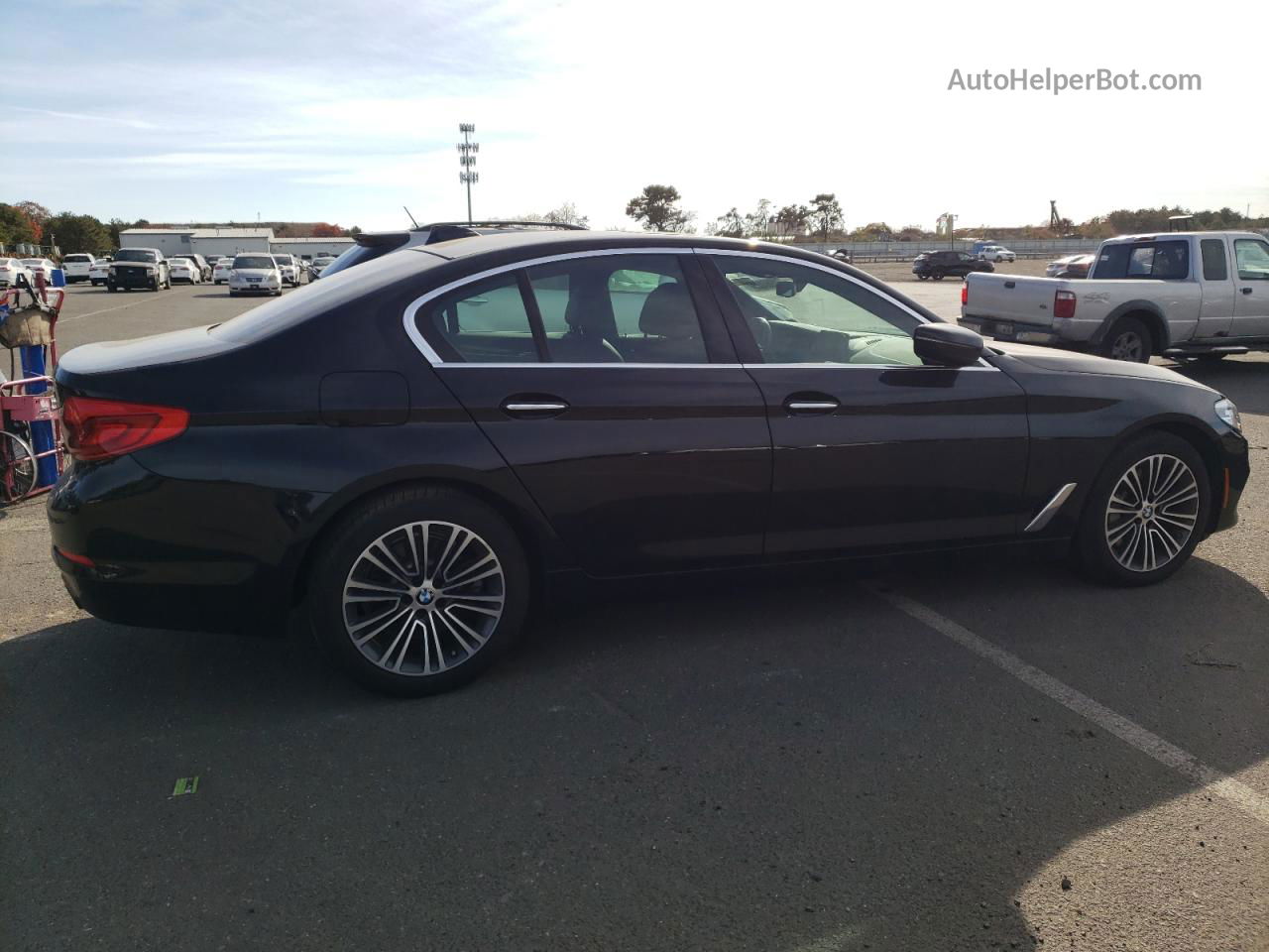 2018 Bmw 530 Xi Black vin: WBAJA7C54JWC75385