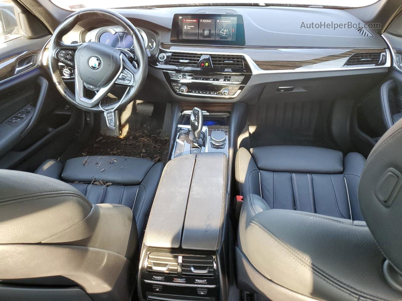 2019 Bmw 530 Xi Charcoal vin: WBAJA7C54KWW48066