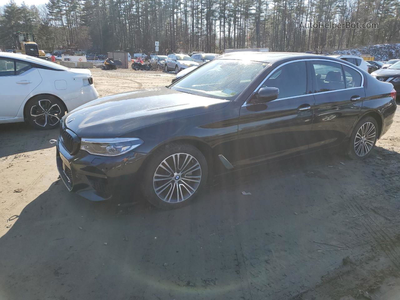 2018 Bmw 530 Xi Black vin: WBAJA7C55JWA71582