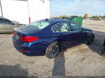 2019 Bmw 530i Xdrive Blue vin: WBAJA7C55KWC77440