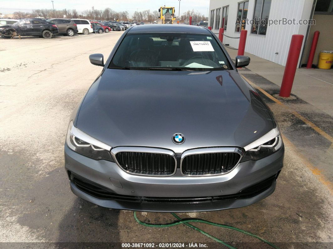 2018 Bmw 530i Xdrive Gray vin: WBAJA7C56JWA72403