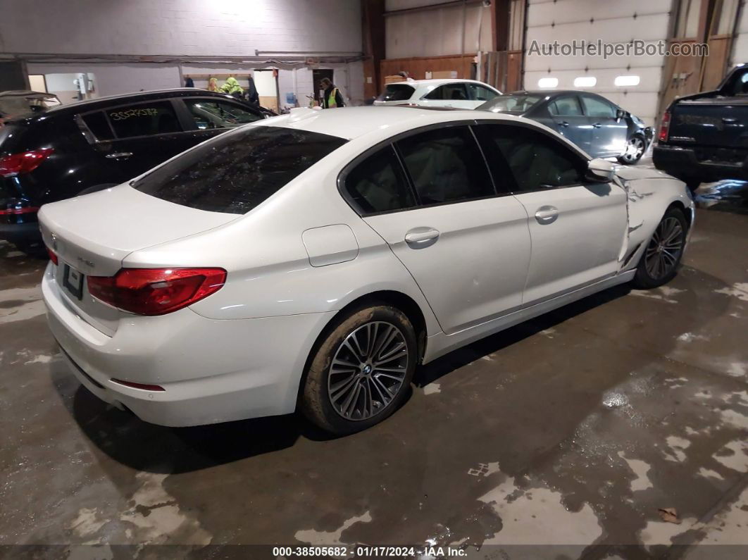 2019 Bmw 530i Xdrive Белый vin: WBAJA7C57KWW21234