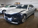 2019 Bmw 530 Xi Silver vin: WBAJA7C57KWW47848