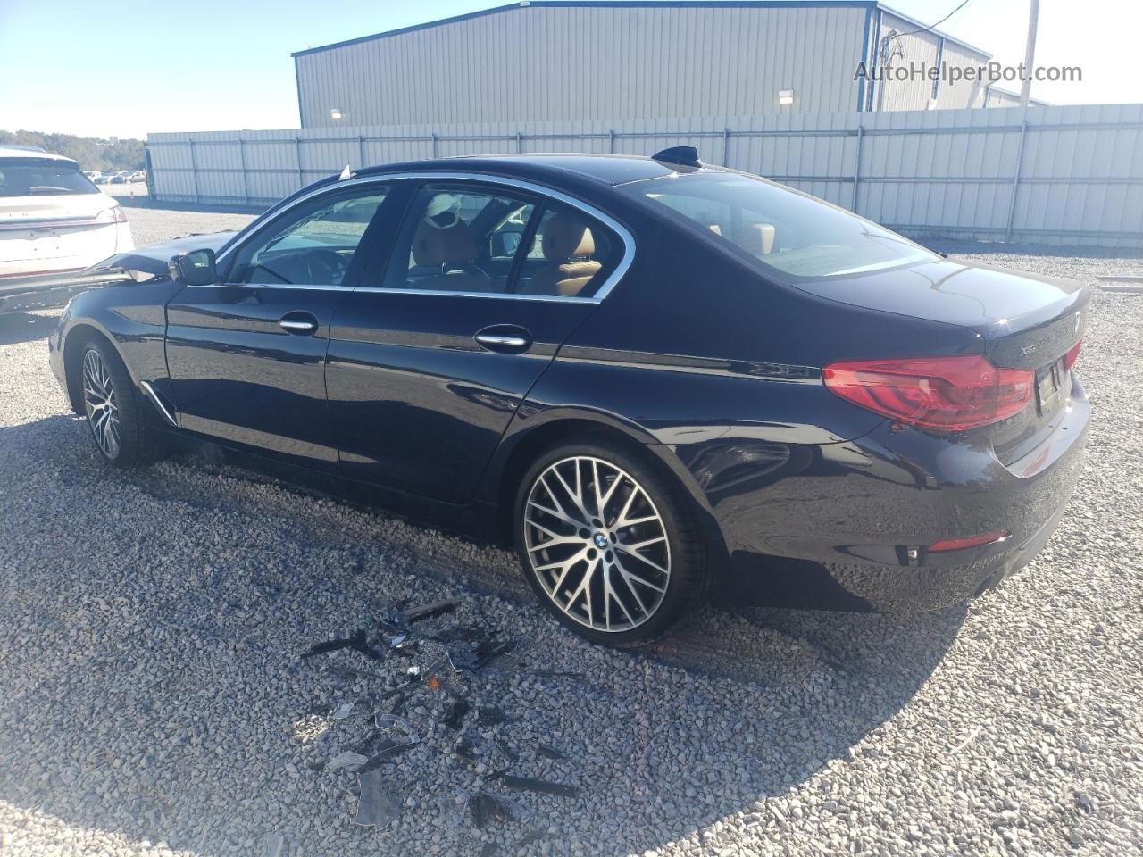 2018 Bmw 530 Xi Black vin: WBAJA7C59JG908308