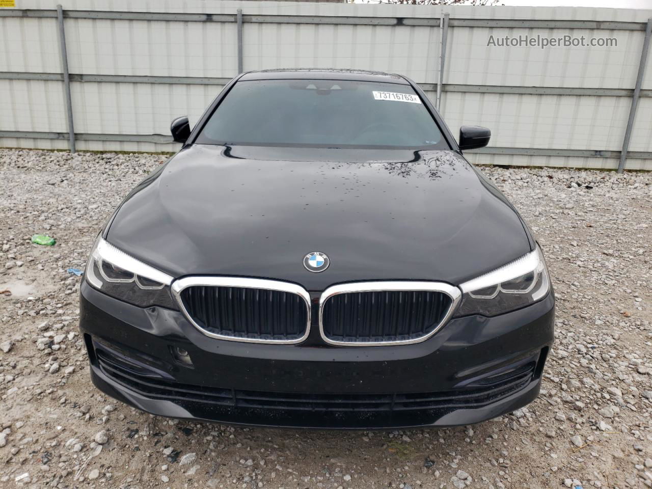 2018 Bmw 530 Xi Черный vin: WBAJA7C59JG908678