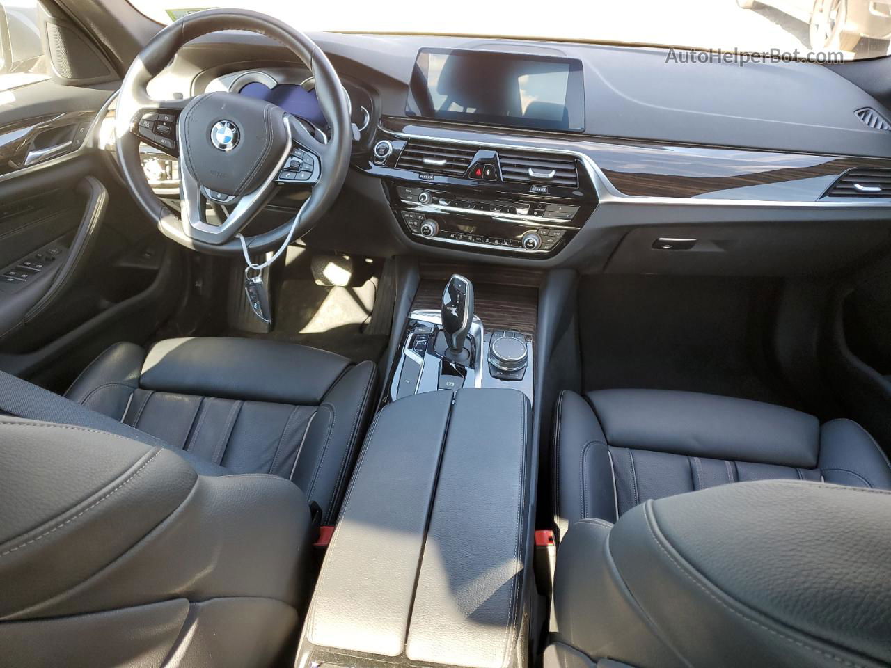 2019 Bmw 530 Xi Gray vin: WBAJA7C59KG909654