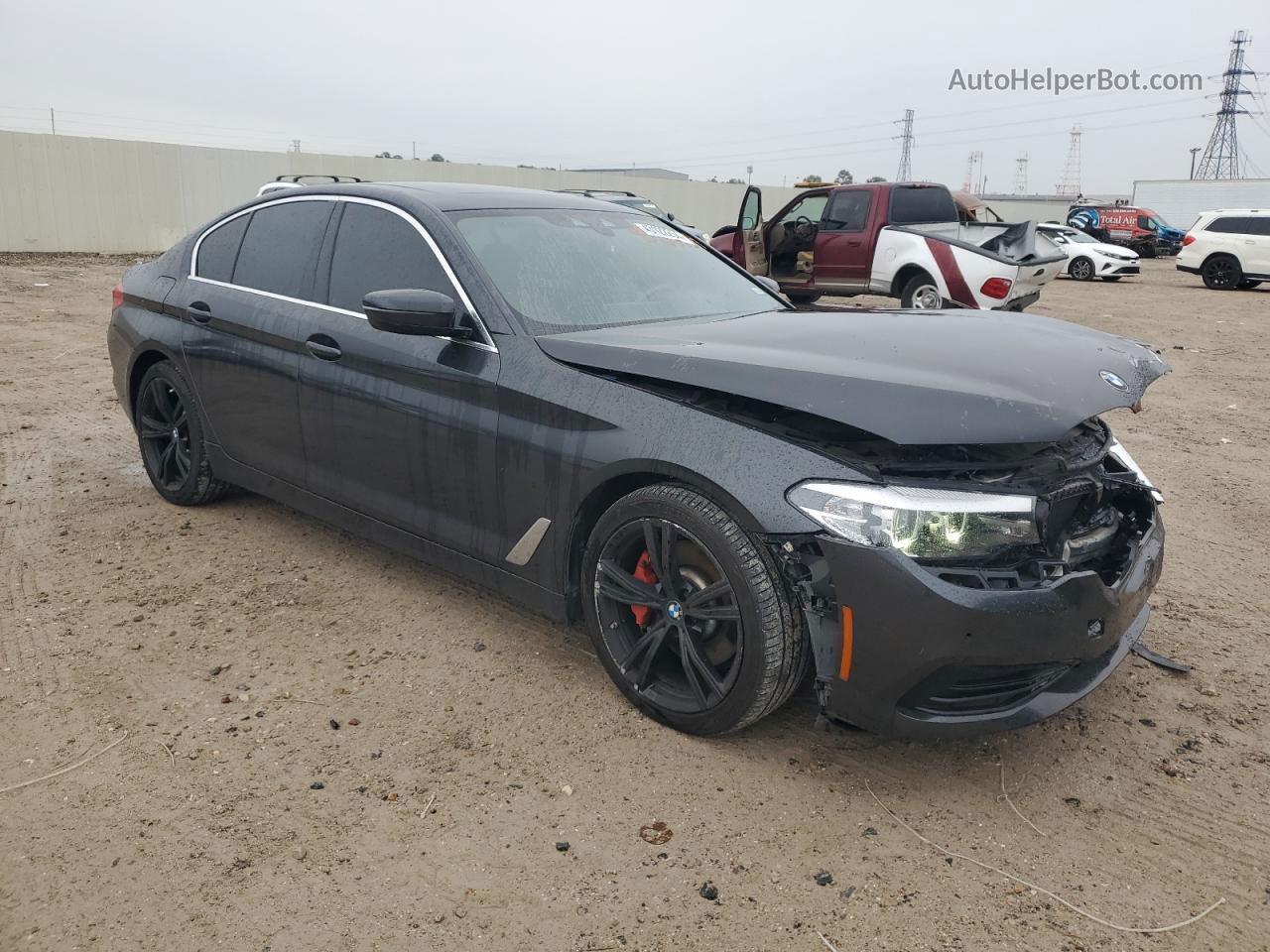 2019 Bmw 530 Xi Charcoal vin: WBAJA7C59KG910545