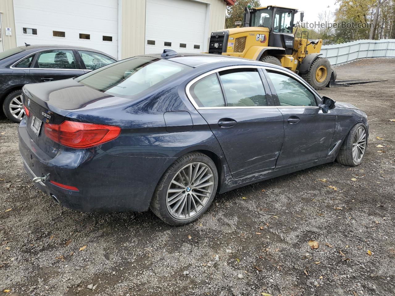 2019 Bmw 530 Xi Blue vin: WBAJA7C59KWW10459