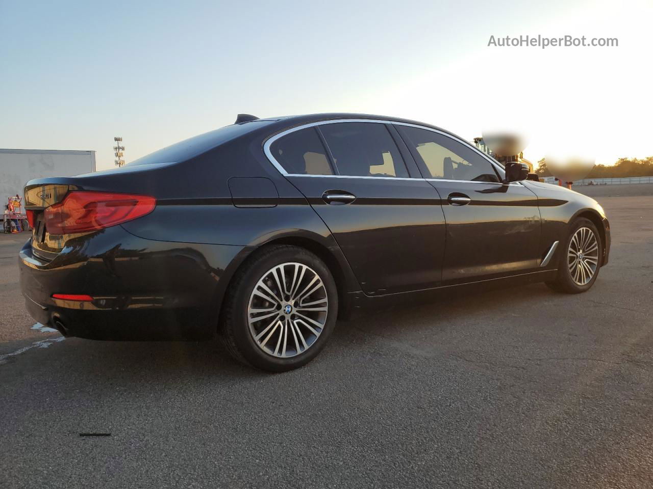 2018 Bmw 530 Xi Black vin: WBAJA7C5XJG907913