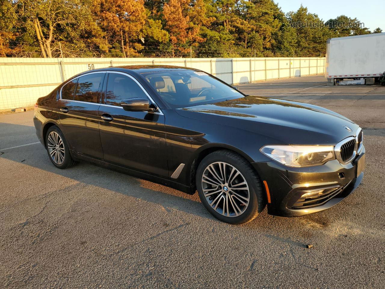 2018 Bmw 530 Xi Black vin: WBAJA7C5XJG907913