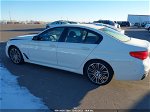 2018 Bmw 530i Xdrive White vin: WBAJA7C5XJG908124