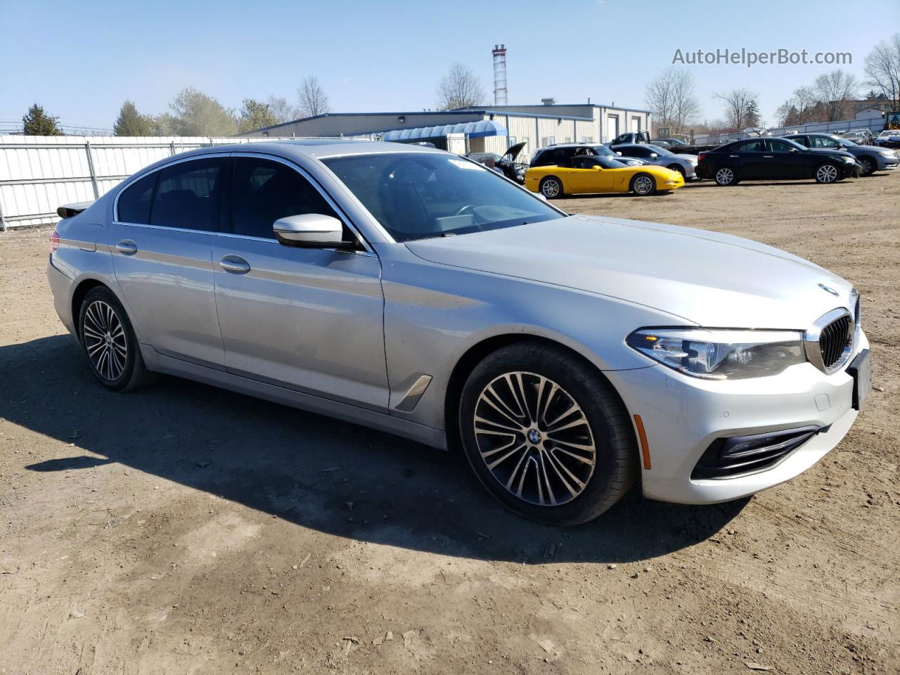 2018 Bmw 530 Xi Серебряный vin: WBAJA7C5XJWA71769